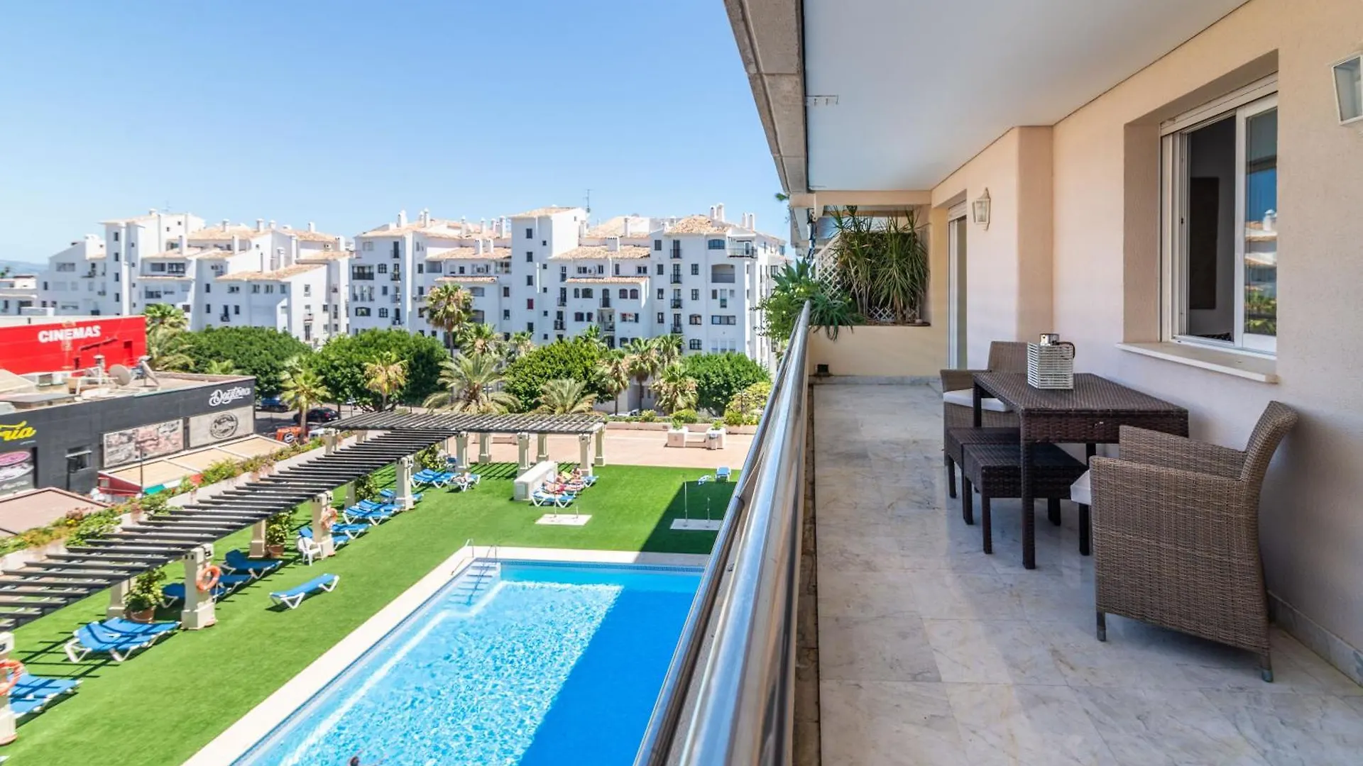 Appartement Puerto Banus Piso Con Piscina, Garaje Y Padel à Marbellac