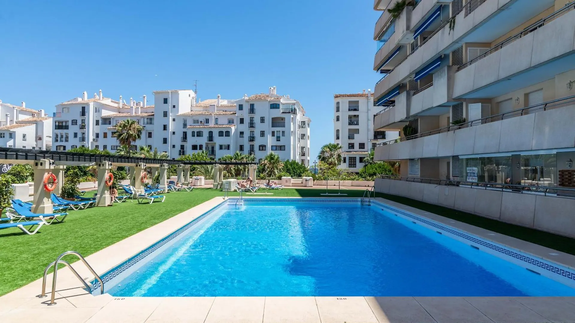 Puerto Banus Piso Con Piscina, Garaje Y Padel Lägenhet Marbella